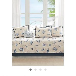 Coastal daybed cover set